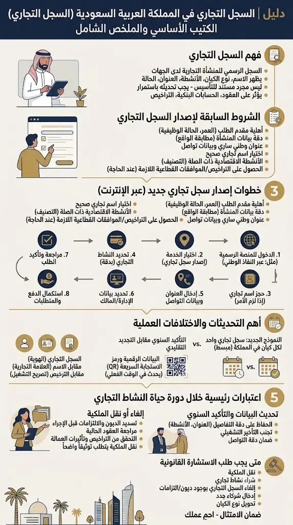 السجل التجاري في السعودية
