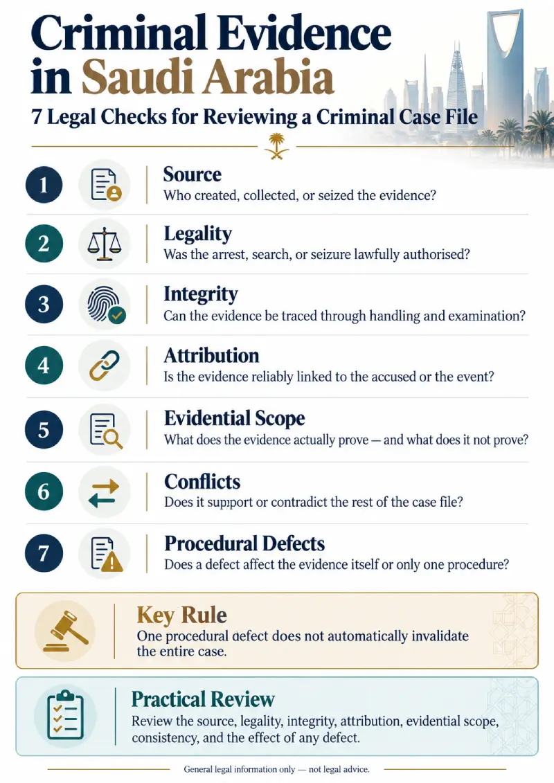 Criminal Evidence in Saudi Arabia